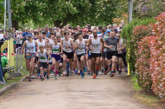The start of the third annual RunWisborough. Pictures by Alison Mellor