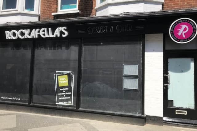 New Rockafella's dessert and diner in East Street