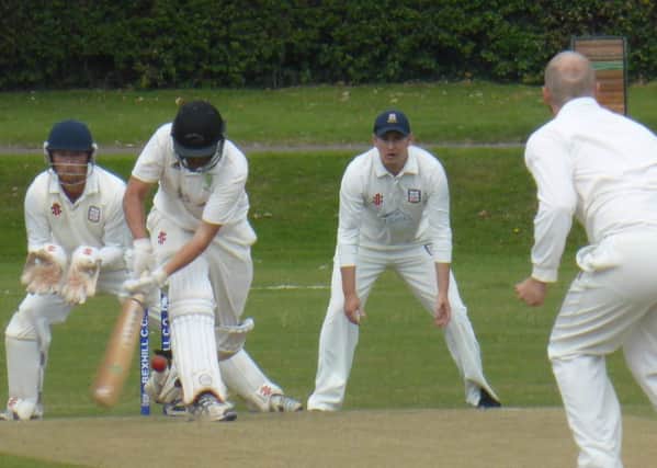 Action from Bexhill's home game against Ansty last summer. Picture by Simon Newstead