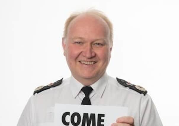 Chief Constable of Sussex Police Giles York supports International Day Against Homophobia, Biphobia and Transphobia (IDAHOBIT). Picture: Sussex Police