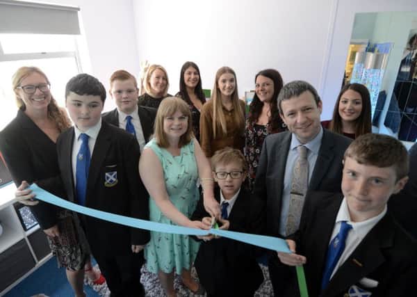 The opening of the sensory room at St Andrews High School, Worthing SUS-180514-181437008