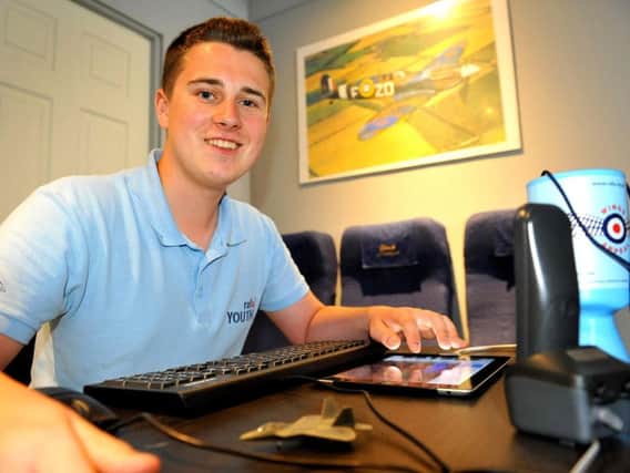 Harry Stanley-Jones has spent the past year-and-a-half building a flight simulator in his garage