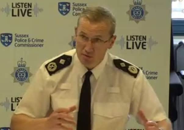 Sussex Police Deputy Chief Constable Bernie O\'Reilly