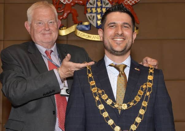 New Mayor of Crawley Carlos Castro (Photo by Jon Rigby)