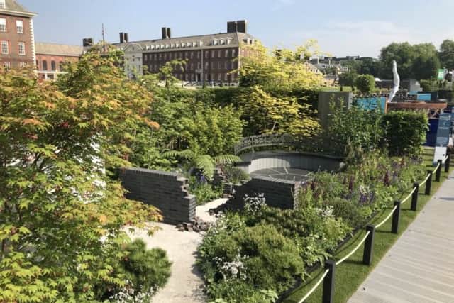 Shoreham designer Naomi Ferrett-Cohen has created The CHERUB HIV Garden: A Life Without Walls. Images taken by Prof John Frater