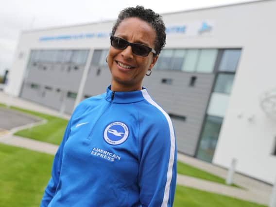 Hope Powell. Picture by BHAFC/Paul Hazlewood