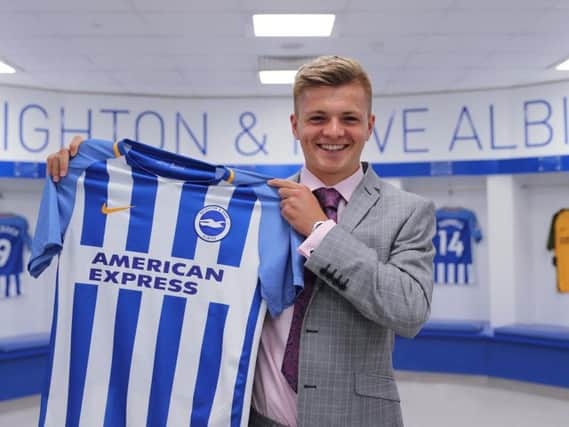 Joseph Tomlinson has signed for Brighton & Hove Albion from Yeovil Town. Picture by Paul Hazlewood BHAFC