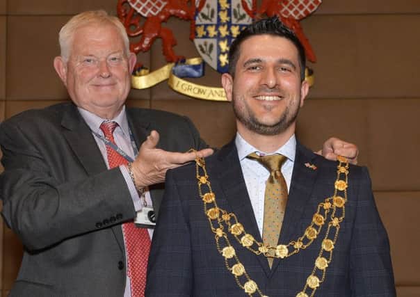 New Mayor of Crawley Carlos Castro (Photo by Jon Rigby) SUS-180521-160309001