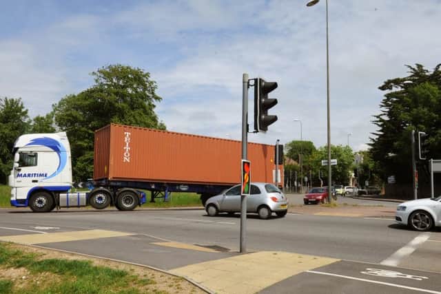 The Grove Lodge roundabout. Picture: Derek Martin