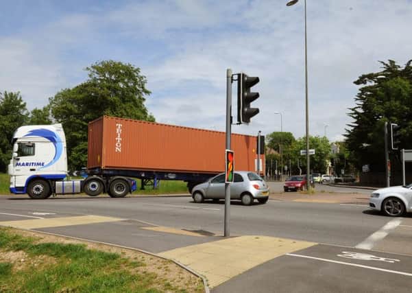 The Grove Lodge roundabout. Picture: Derek Martin