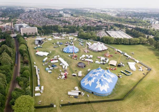 The Mutiny Festival 2018 site at King George V Playing Field: Picture: Andrew Hurdle