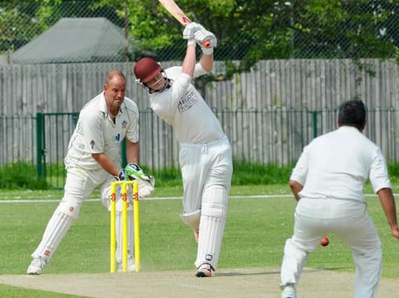 Louis Paul ended unbeaten on 99 as Littlehampton recording a resounding victory over Worthing 2nd XI. Picture by Stephen Goodger
