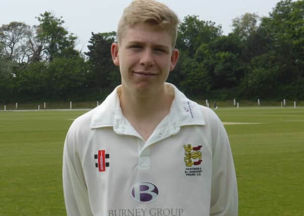 Ryan Hoadley top-scored for Hastings Priory with 60 in the defeat away to Eastbourne on Saturday.