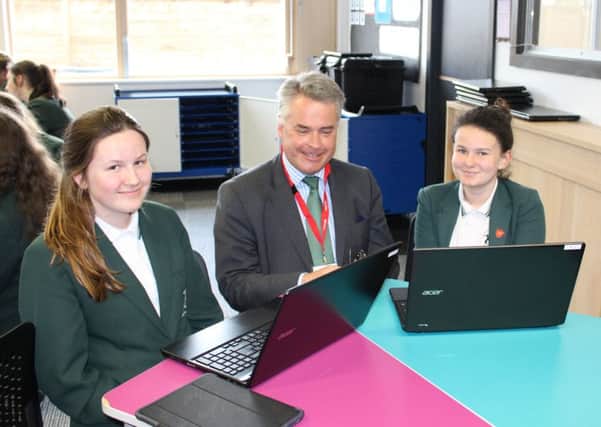 The student council had a private meeting with East Worthing and Shoreham MP Tim Loughton