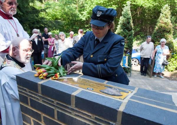 Ceremony commemorating the 304 Polish Bomber Squadron 'Land of Silesia' at Netherfield Polish Memorial. Photo by Frank Copper SUS-180528-091518001