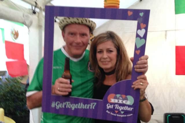 Steve and Debbie Brattle, from Worthing, held a Mexican-themed Big Get Together