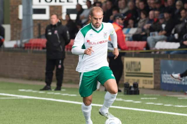 Dan Beck is staying with Bognor / Picture by Tommy McMillan