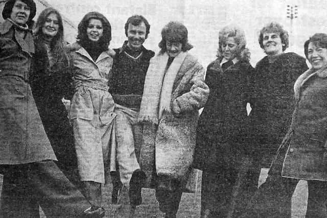 Some of the Crawley Town WASHs  wives and sweethearts  of 1976