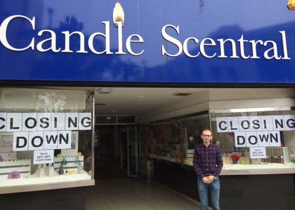 Candle Scentral in South Street is to close down