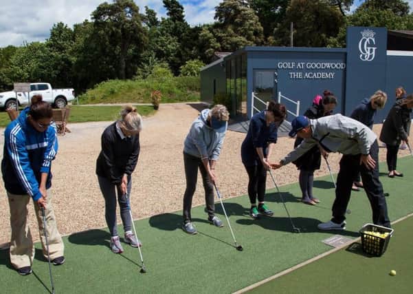 Women's golf is in the spotlight at Goodwood