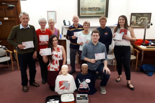 The campaign has run a number of First Aid sessions