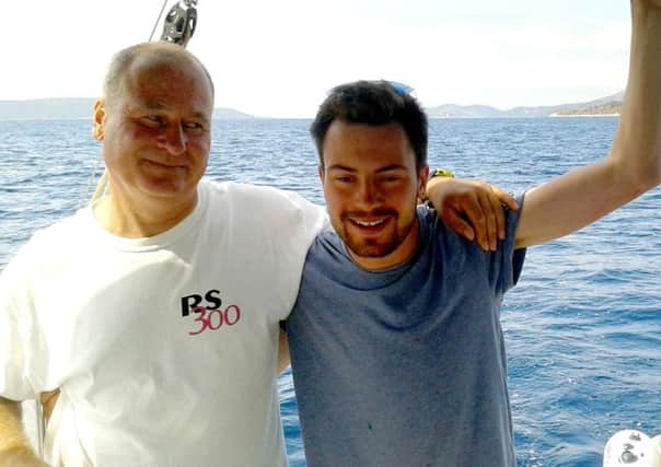 JPOS Dave Acres and his son Will Acres from Emsworth who died from pulmonary hypertension (PH), a serious condition affecting the heart and lungs, aged just 22.