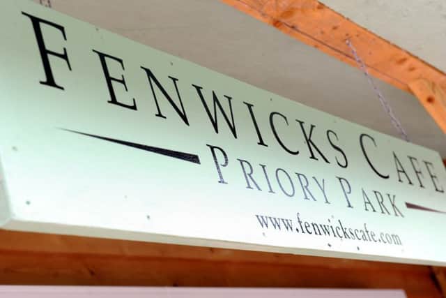 Fenwick's Cafe in Priory Park
