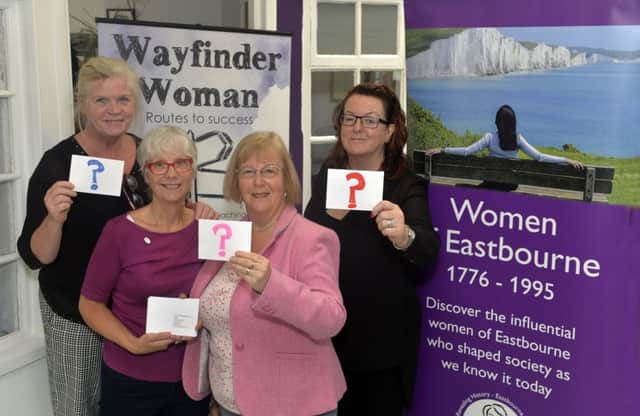 Wayfinder Women Postcard Challenge in Eastbourne (Photo by Jon Rigby) SUS-180523-082014008
