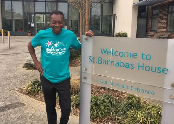 Charity patron Ambrose Harcourt looking forward to Night to Remember for St Barnabas House