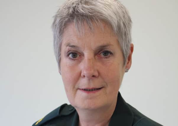Dr Fionna Moore, executive medical director at South East Coast Ambulance Service NHS Foundation Trust SUS-180106-135310001