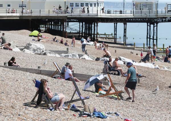 Worthing in the Sunday sun! Pictures: Eddie Mitchell
