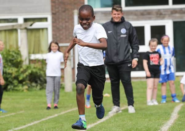 Moulsecoomb Primary School Celebration Day  Images taken during the Albion in the Community event on 22MAY2017 SUS-180406-154542001