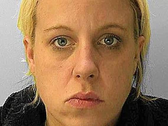 Natalie Morgan has been jailed for five years after admitting to a charge of robbery.