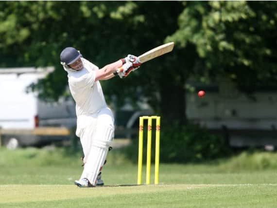 Sam Hudson equalled Broadwater's club record individual score with 151 in the crushing win over Pagham 2nd XI. Picture by Derek Martin