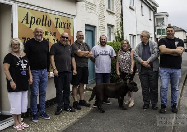 Drivers and radio operators from Apollo Taxis. Picture: Barry and Nichola Photography