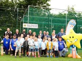 The unveiling of new net facilities at Rustington CC went down well with all club members. Picture by Andy Cooper Images