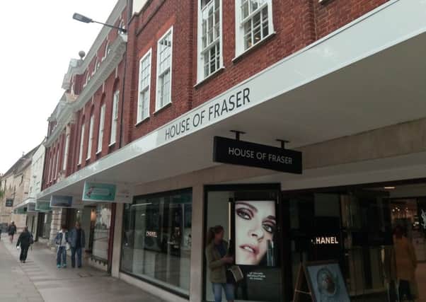 House of Fraser, West Street, Chichester.