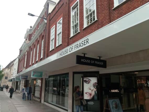 House of Fraser in Chichester