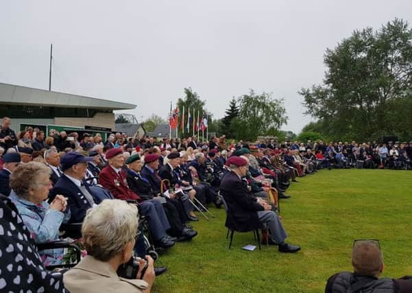 Dozens attended a ceremony held for the Glider Pilot Regiment in Normandy sLBua2bvKIDvYDyws2Qj