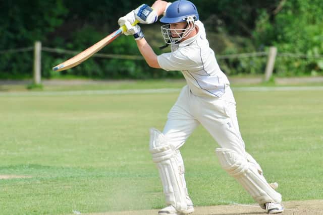 Harry Metters made 52 in the league win over Slinfold and an unbeaten 86 as Findon eased past Bedhampton Mariners in the National Village Cup. Pictures by Stephen Goodger