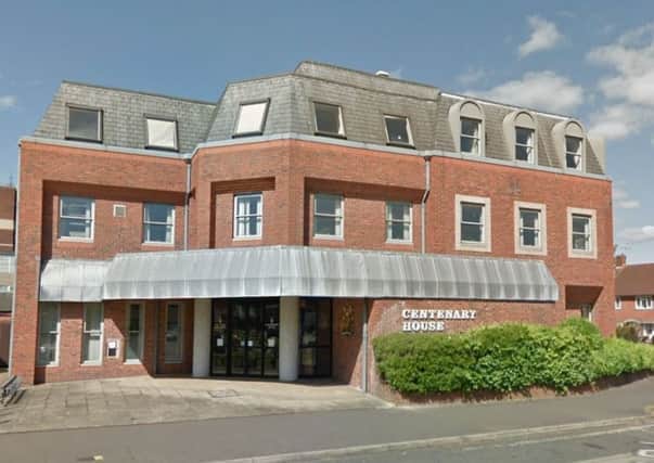 An inquest into Margaret Stemp's death was held at Centenary House, in Crawley, on Monday (June 11). Picture: Google Street View