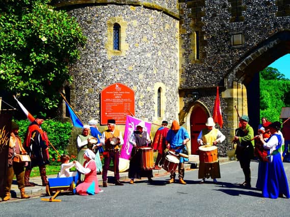 Sussex Day celebrations in Arundel last year