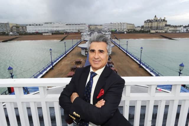 Abid Gulzar the owner of Eastbourne pier (Pic by Jon Rigby)