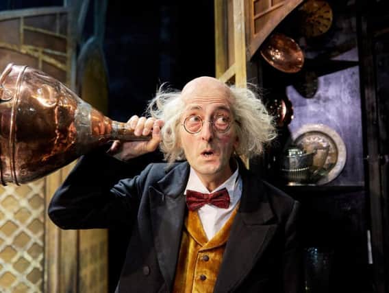 Richard James Awful Auntie by Birmingham Stage Company. Photo by Mark Douet