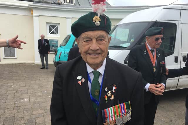 Corporal George Parsons, 98, from Croydon