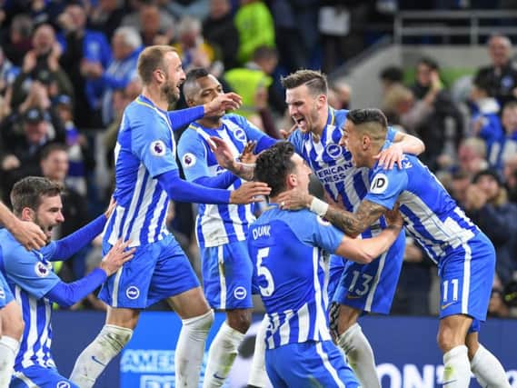 Brighton & Hove Albion will find out their 2018-19 fixtures tomorrow. Pictures by PW Sporting Photography