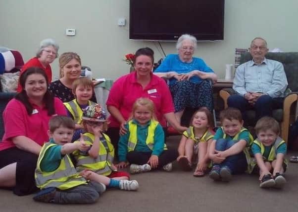 The Co-operative Childcare visiting Fairlight nursing home