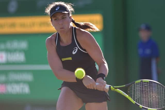 Johanna Konta reached the semi-finals at Eastbourne last year before withdrawing through injury B&O PRESS PHOTO