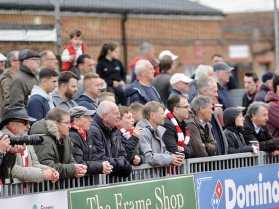 Worthing averaged attendances of more than 850 for their final six Bostik League Premier Division matches last season. Picture by Stephen Goodger