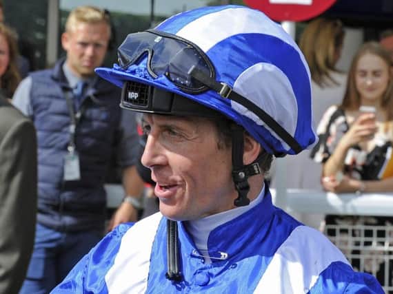 Jim Crowley at Goodwood / Picture by Malcolm Wells